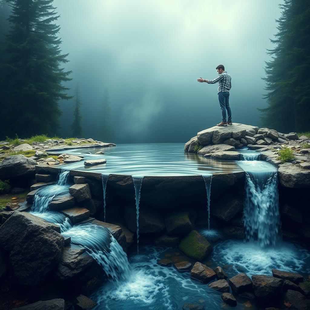 Person building passive income streams